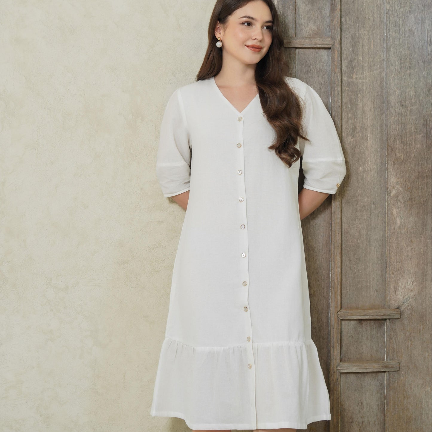 Momelca - Eliora Midi Casual Dress