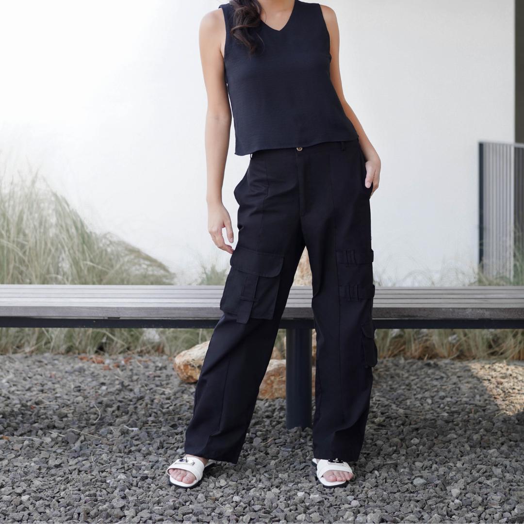 Momelca - Hara Cargo Daily Pants Wanita