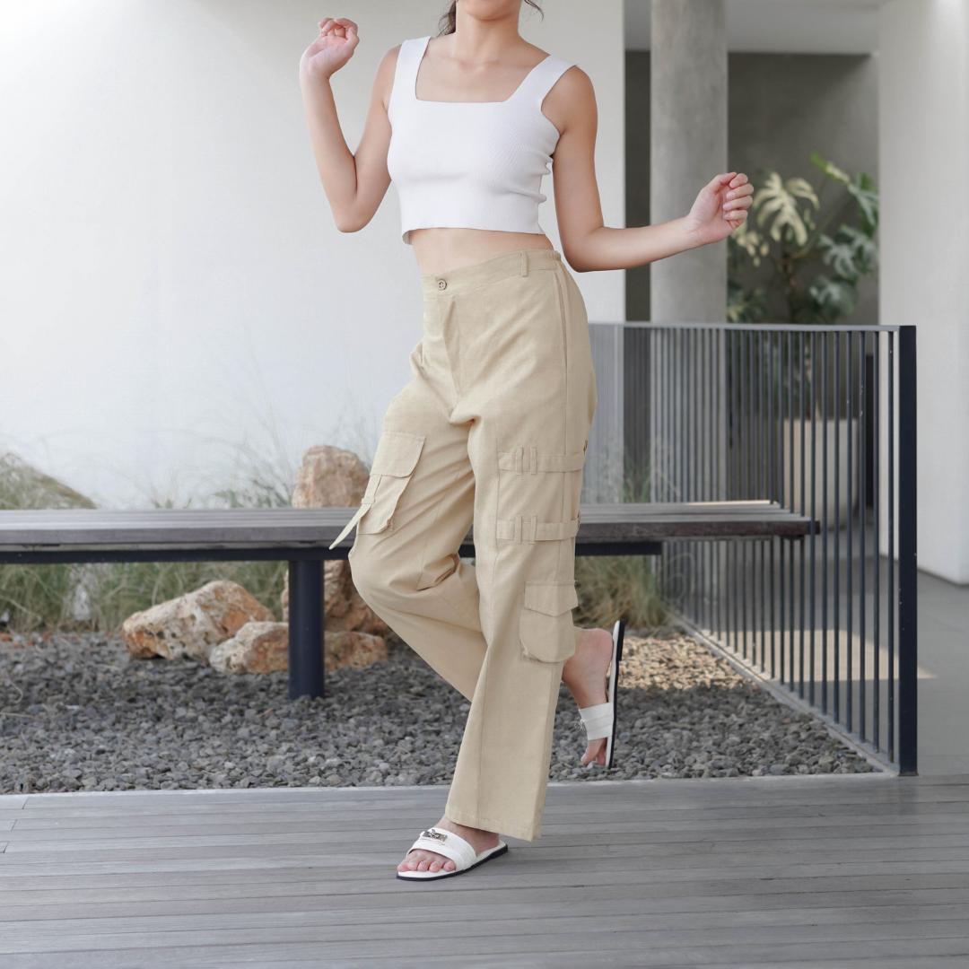Momelca - Hara Cargo Daily Pants Wanita