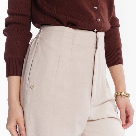 Aluna Signature Linen Furing Pants