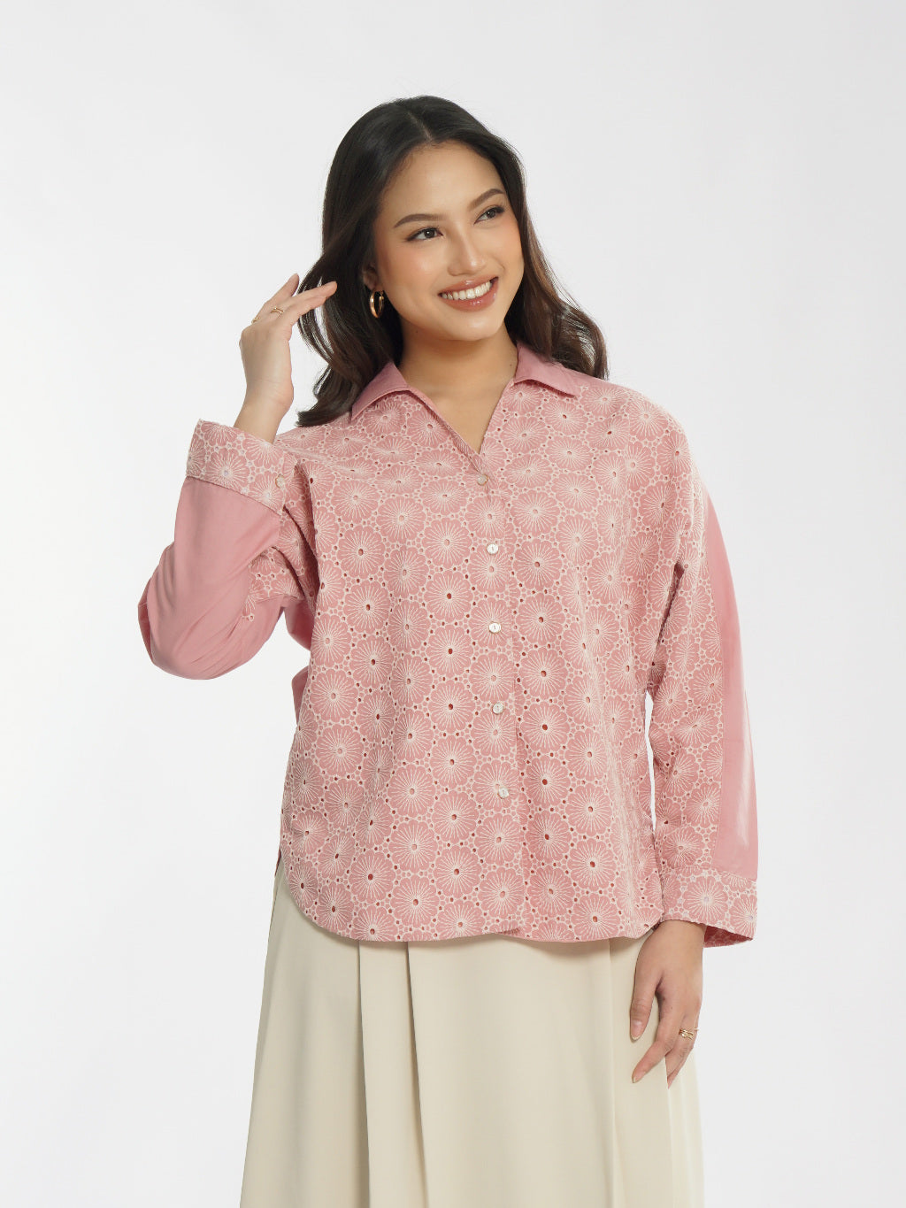 Momelca - Aviva Casual Daily Top Wanita
