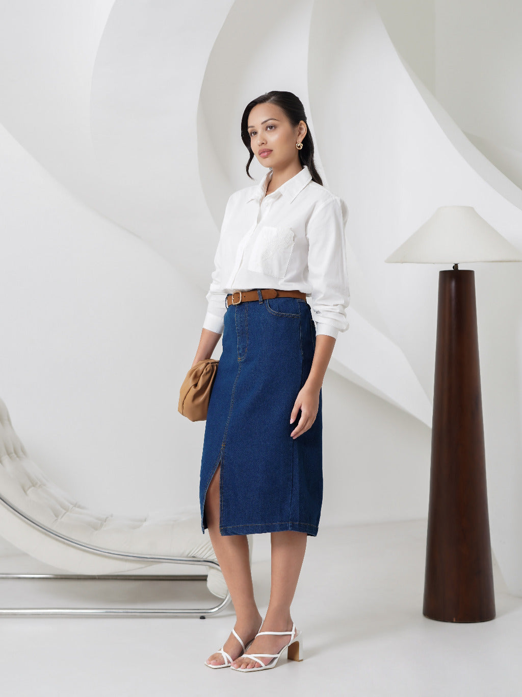 Ariella Denim Skirt
