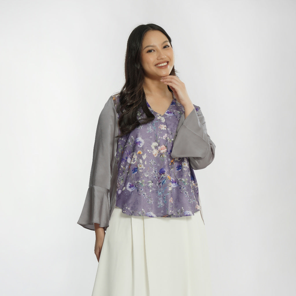 MOMELCA - Sauda Top | Atasan Wanita | Blouse Wanita