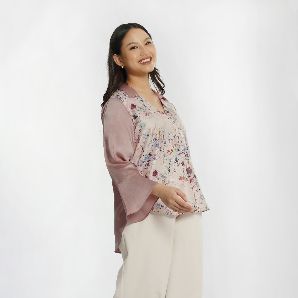 MOMELCA - Sauda Top | Atasan Wanita | Blouse Wanita