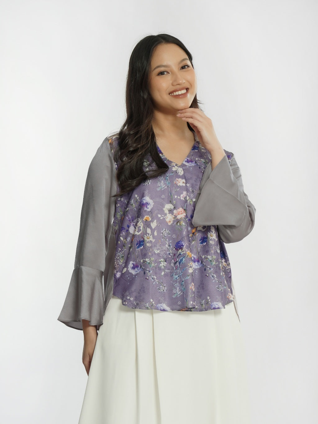 MOMELCA - Sauda Top | Atasan Wanita | Blouse Wanita