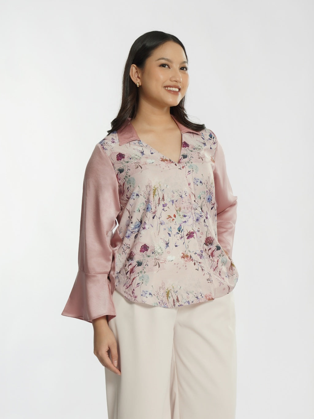 MOMELCA - Sauda Top | Atasan Wanita | Blouse Wanita