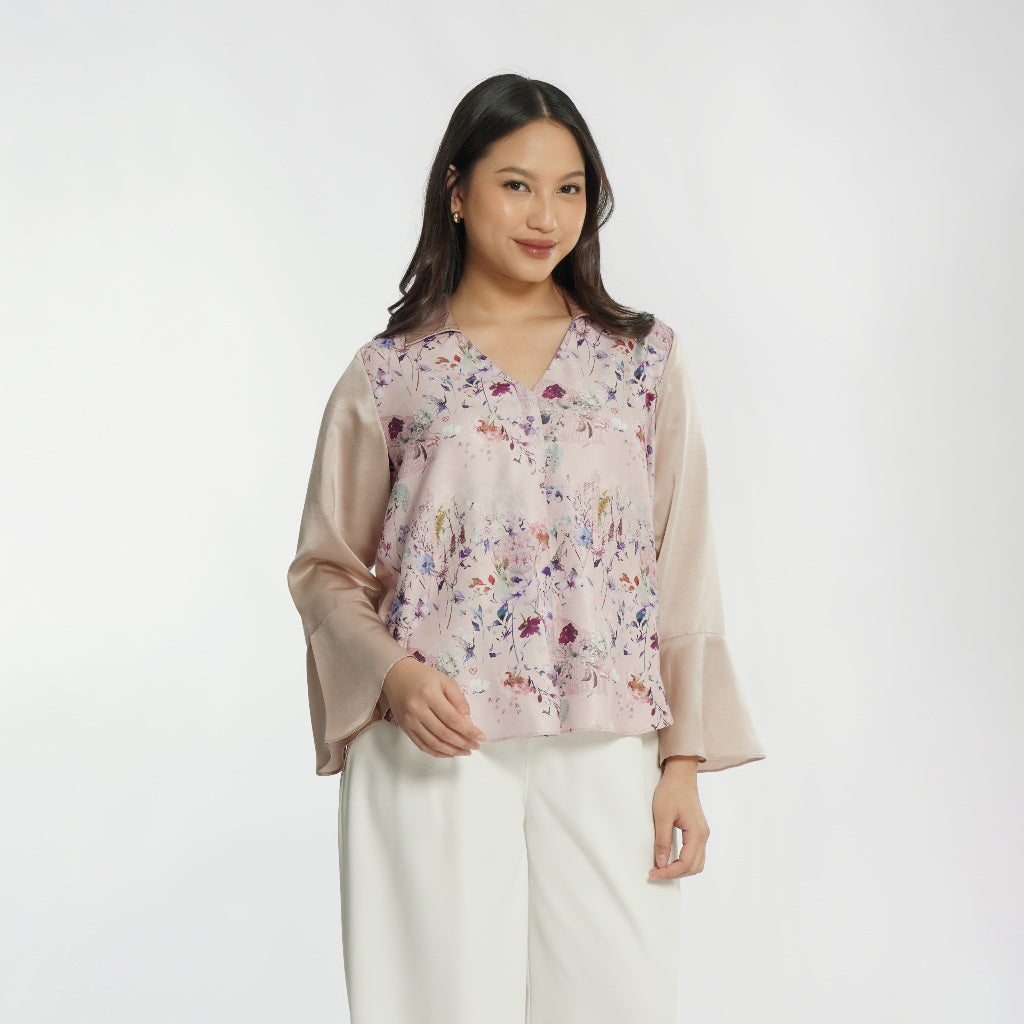 MOMELCA - Sauda Top | Atasan Wanita | Blouse Wanita