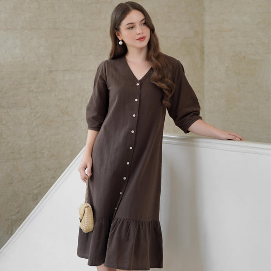 Momelca - Eliora Midi Casual Dress