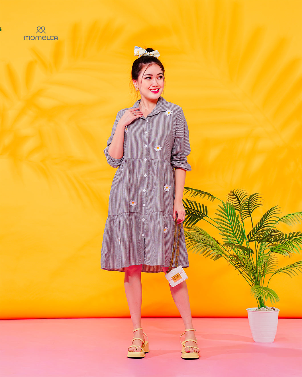Momelca Nadya Dress Wanita