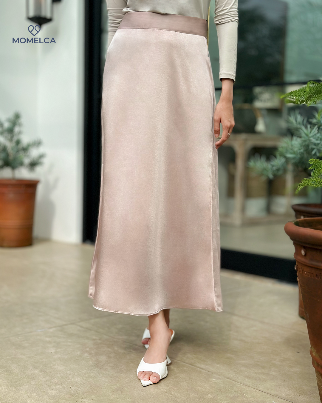 Momelca - Janna Casual Daily Skirt Wanita