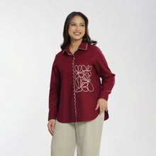 Load image into Gallery viewer, RAYA COLLECTION - Momelca Latifah Shirt - Atasan Baju Blouse Untuk Wanita
