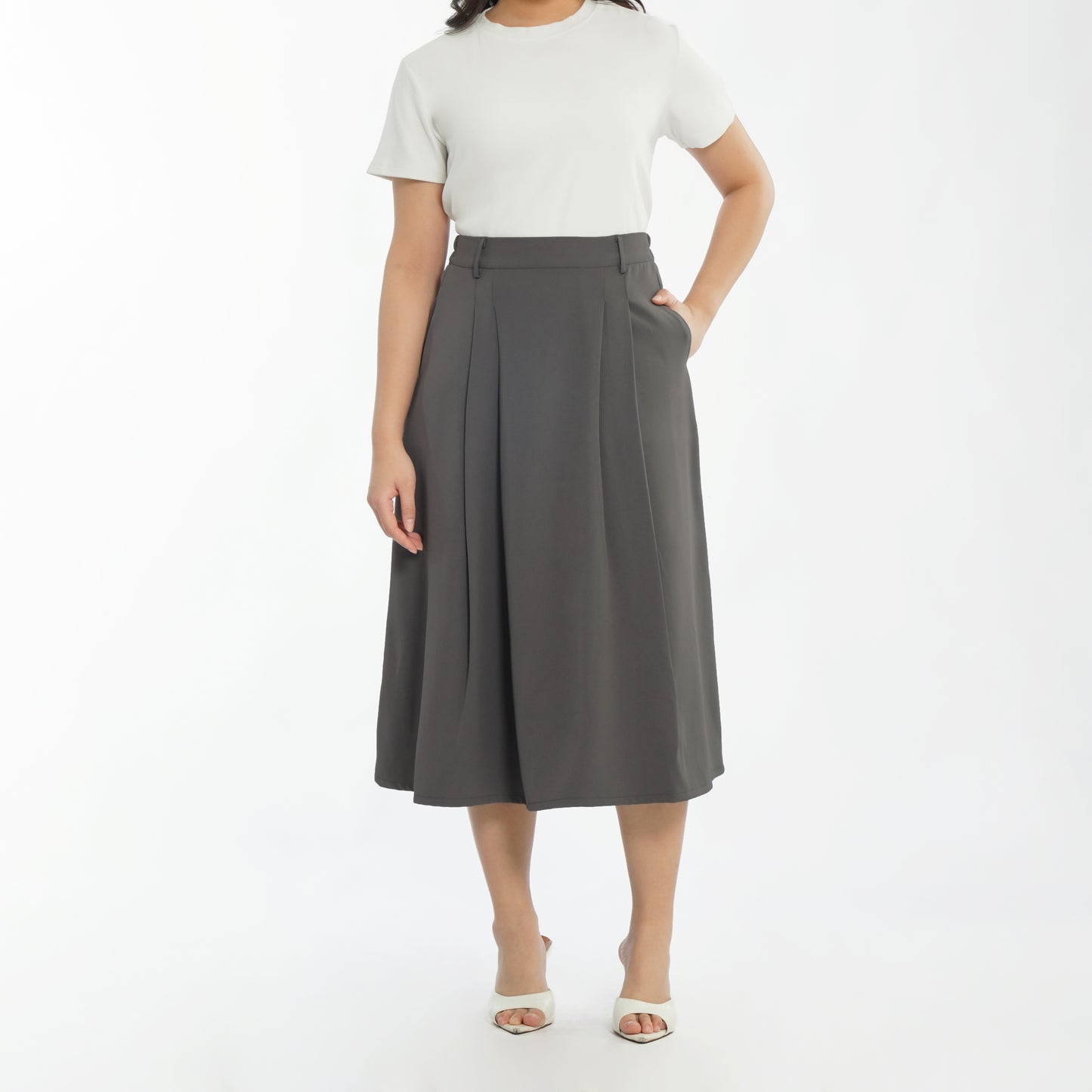 Momelca - Kaia Midi Skirt Wanita