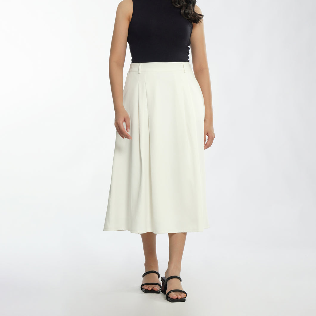 RAYA COLLECTION - Momelca Kaia Midi Skirt - Bawahan Rok Untuk Wanita
