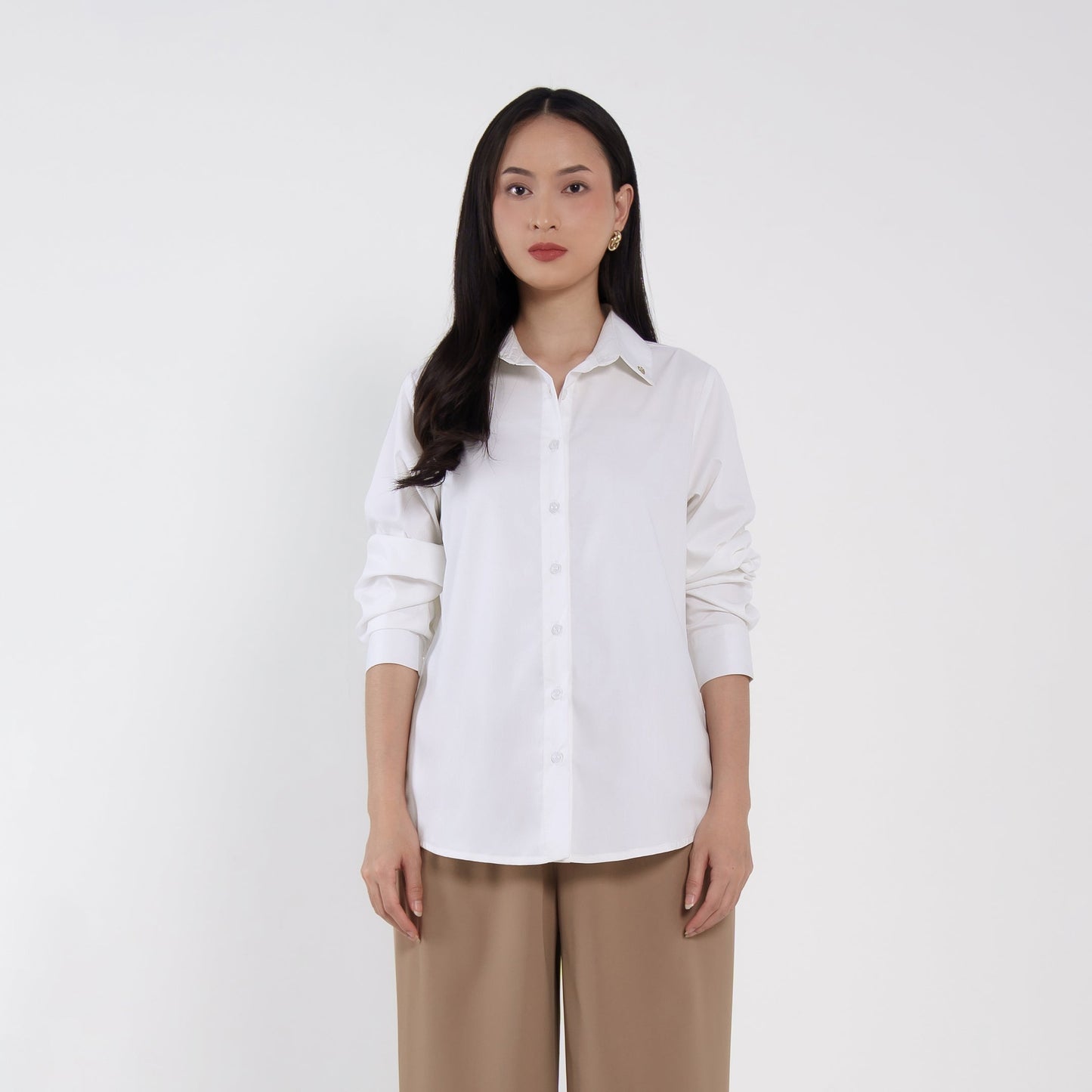Momelca Prime Shirt | Atasan Wanita | Kemeja Kasual Wanita