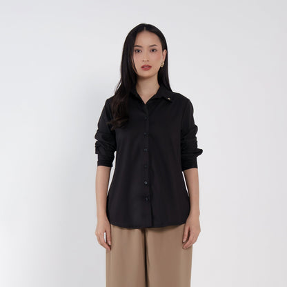 Momelca Prime Shirt | Atasan Wanita | Kemeja Kasual Wanita