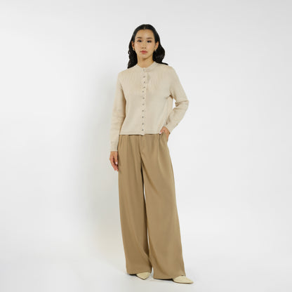 Momelca Odella Knit Top - Atasan Baju Wanita Lengan Panjang