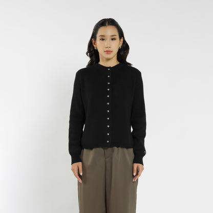 Momelca Odella Knit Top - Atasan Baju Wanita Lengan Panjang