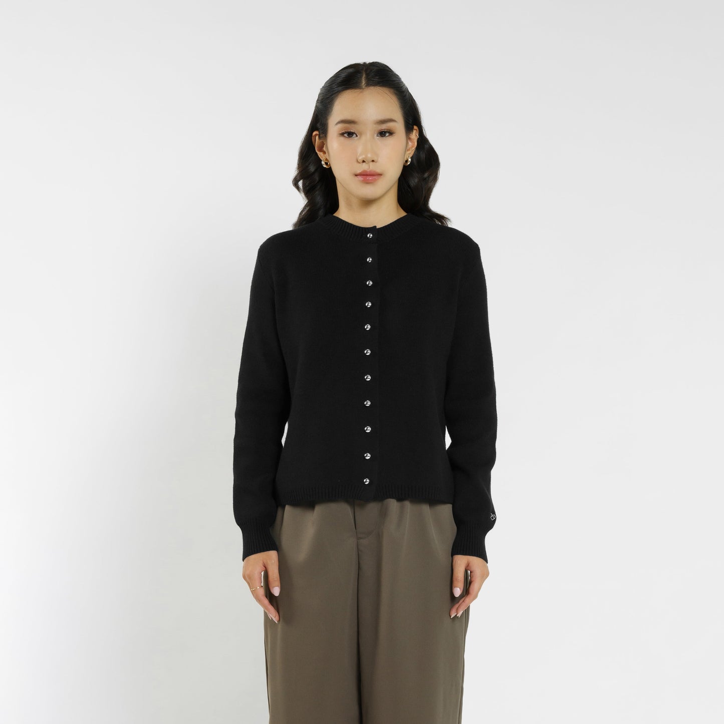 Momelca Odella Knit Top - Atasan Baju Wanita Lengan Panjang