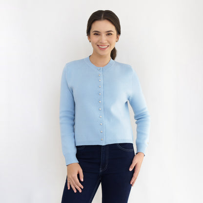 Momelca Odella Knit Top - Atasan Baju Wanita Lengan Panjang