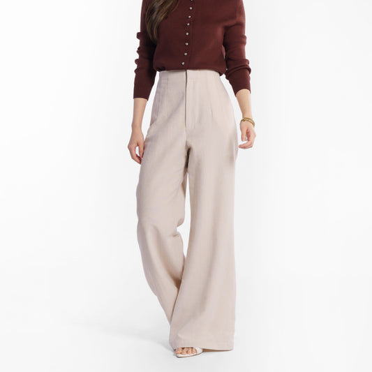 Aluna Signature Linen Furing Pants