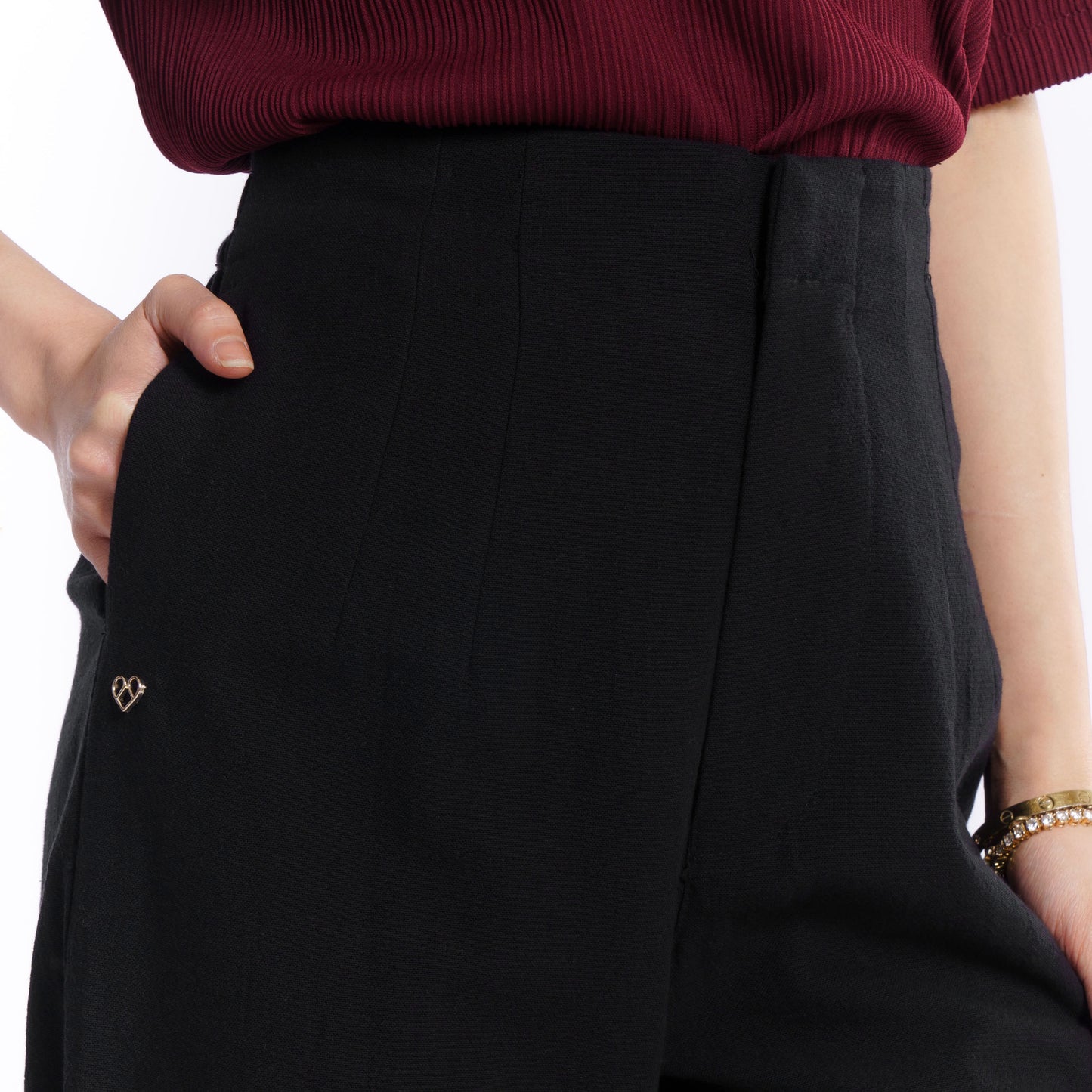 Momelca Aluna Signature Linen Furing Pants