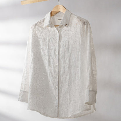 Momelca Sunflower Shirt - Atasan Blouse Wanita