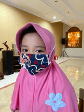 Load image into Gallery viewer, Hijab masker motif anak
